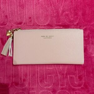 Y2K Pink Zip Wallet / Clutch w Tassel – Forever Sunny